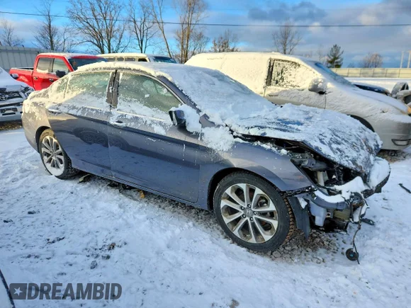 ✅ 2013 Honda Accord Sport • VIN: 1HGCR2F56DA072890 • Lot: 72642255. Listed on Copart with 221,014 mi. Free auction sales archive from the USA and detailed vehicle history report at DreamBid. Image 4.