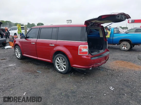 ✅ 2015 Ford Flex Limited • VIN: 2FMGK5D87FBA05608 • Лот: 42198080. Опубліковано раніше на IAAI з пробігом 150 372 миль. Безкоштовний доступ до архіву аукціонних продажів зі США та докладний звіт про історію автомобіля на DreamBid. Зображення 3.