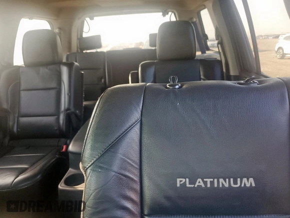 ✅ 2013 Nissan Armada Platinum • VIN: 5N1BA0NF9DN613418 • Lot: 69775475. Wystawiony na Copart z przebiegiem 156 004 mil. Bezpłatny archiwum sprzedaży aukcyjnych z USA i szczegółowy raport historii pojazdu na DreamBid. Zdjęcie 10.