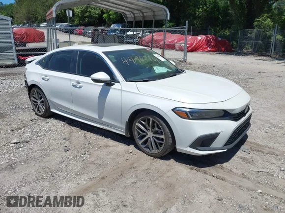 ✅ 2024 Honda Civic Touring • VIN: 2HGFE1F94RH339958 • Лот: 45112410. Опубліковано раніше на IAAI з пробігом 27 009 миль. Безкоштовний доступ до архіву аукціонних продажів зі США та докладний звіт про історію автомобіля на DreamBid. Зображення 1.
