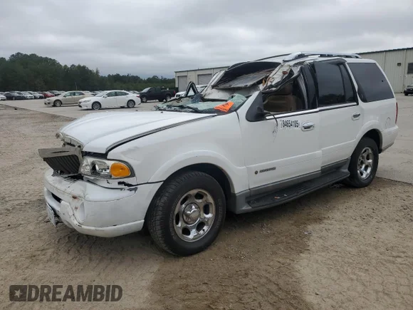 ✅ 2002 Lincoln Navigator • VIN: 5LMEU27RX2LJ02426 • Lot: 84654105. Listed on Copart with Not provided. Free auction sales archive from the USA and detailed vehicle history report at DreamBid. Image 1.