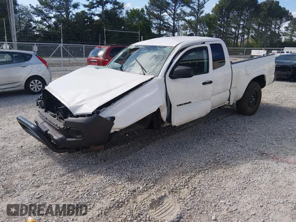 ✅ 2023 Toyota Tacoma SR • VIN: 3TYRX5GN8PT087465 • Lot: 44797857. Wystawiony na IAAI z przebiegiem 43 374 mil. Bezpłatny archiwum sprzedaży aukcyjnych z USA i szczegółowy raport historii pojazdu na DreamBid. Zdjęcie 2.