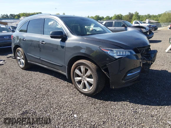 ✅ 2015 Acura MDX Advance • VIN: 5FRYD4H85FB024375 • Lot: 45016399. Listed on IAAI with 199,736 mi. Free auction sales archive from the USA and detailed vehicle history report at DreamBid. Image 1.