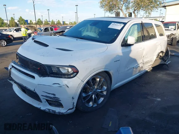 ✅ 2020 Dodge Durango R/T • VIN: 1C4SDJCT6LC248944 • Lot: 45361376. Listed on IAAI with 96,205 mi. Free auction sales archive from the USA and detailed vehicle history report at DreamBid. Image 2.