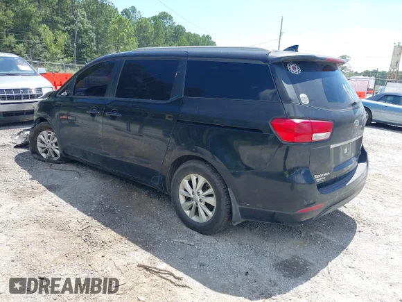 ✅ 2016 Kia Sedona LX • VIN: KNDMB5C17G6212995 • Lot: 42768043. Wystawiony na IAAI z przebiegiem 240 346 mil. Bezpłatny archiwum sprzedaży aukcyjnych z USA i szczegółowy raport historii pojazdu na DreamBid. Zdjęcie 3.