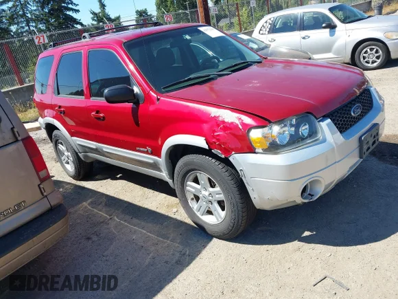 ✅ 2006 Ford Escape Hybrid • VIN: 1FMYU96H16KB36736 • Lot: 42972317. Wystawiony na IAAI z przebiegiem 136 194 mil. Bezpłatny archiwum sprzedaży aukcyjnych z USA i szczegółowy raport historii pojazdu na DreamBid. Zdjęcie 1.