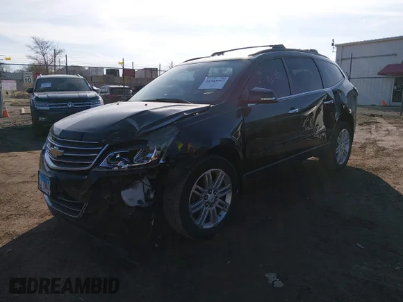 ✅ 2015 Chevrolet Traverse LT • VIN: 1GNKRGKD8FJ295530 • Лот: 44343947. Опубліковано раніше на IAAI з пробігом 146 838 миль. Безкоштовний доступ до архіву аукціонних продажів зі США та докладний звіт про історію автомобіля на DreamBid. Зображення 2.