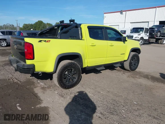 ✅ 2018 Chevrolet Colorado 4WD ZR2 • VIN: 1GCGTEEN6J1169183 • Lot: 43858383. Wystawiony na IAAI z przebiegiem 78 506 mil. Bezpłatny archiwum sprzedaży aukcyjnych z USA i szczegółowy raport historii pojazdu na DreamBid. Zdjęcie 4.