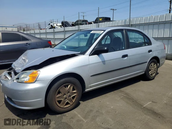 ✅ 2003 Honda Civic DX • VIN: 2HGES16173H623641 • Lot: 56806566. Wystawiony na Copart z przebiegiem 134 584 mil. Bezpłatny archiwum sprzedaży aukcyjnych z USA i szczegółowy raport historii pojazdu na DreamBid. Zdjęcie 1.