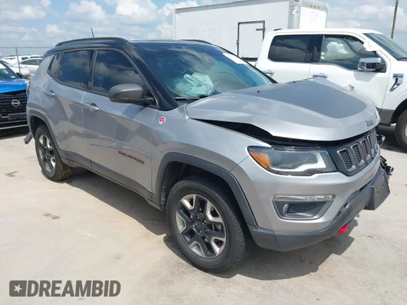✅ 2017 Jeep Compass Trailhawk • VIN: 3C4NJDDB5HT665965 • Lot: 45272500. Wystawiony na IAAI z przebiegiem 67 328 mil. Bezpłatny archiwum sprzedaży aukcyjnych z USA i szczegółowy raport historii pojazdu na DreamBid. Zdjęcie 1.