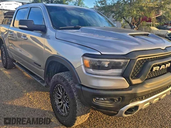 ✅ 2022 Ram 1500 Rebel • VIN: 1C6SRFLT7NN192140 • Лот: 96846245. Опубликован ранее на Copart с пробегом 73 685 миль. Бесплатный доступ к архиву аукционных продаж из США и подробный отчёт об истории автомобиля на DreamBid. Изображение 1.