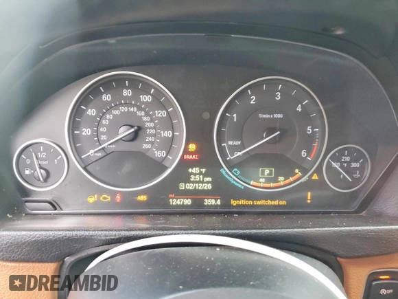 ✅ 2014 BMW 3 Series 328d xDrive • VIN: WBA3K5C55EF776461 • Lot: 77156645. Wystawiony na Copart z przebiegiem 124 790 mil. Bezpłatny archiwum sprzedaży aukcyjnych z USA i szczegółowy raport historii pojazdu na DreamBid. Zdjęcie 9.