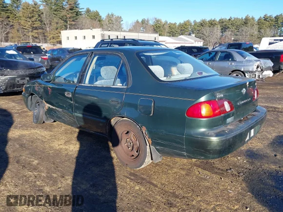 ✅ 2000 Toyota Corolla VE • VIN: 2T1BR18E8YC295046 • Lot: 43960007. Wystawiony na IAAI z przebiegiem 287 685 mil. Bezpłatny archiwum sprzedaży aukcyjnych z USA i szczegółowy raport historii pojazdu na DreamBid. Zdjęcie 3.