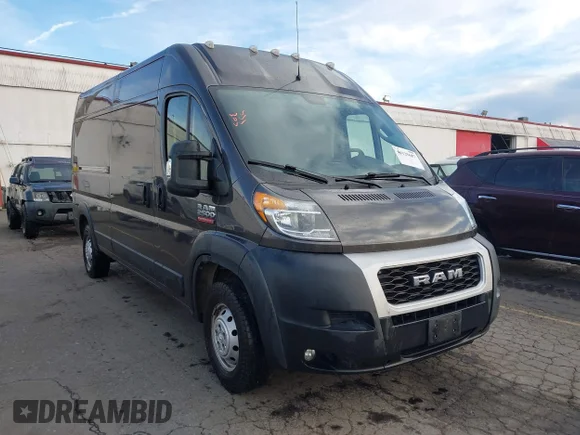 ✅ 2020 Ram ProMaster Cargo • VIN: 3C6TRVDG2LE118447 • Lot: 44125687. Wystawiony na IAAI z przebiegiem 109 074 mil. Bezpłatny archiwum sprzedaży aukcyjnych z USA i szczegółowy raport historii pojazdu na DreamBid. Zdjęcie 1.