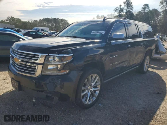 ✅ 2019 Chevrolet Suburban Premier • VIN: 1GNSKJKJ6KR266661 • Лот: 98806205. Опубліковано раніше на Copart з пробігом 169 905 миль. Безкоштовний доступ до архіву аукціонних продажів зі США та докладний звіт про історію автомобіля на DreamBid. Зображення 1.