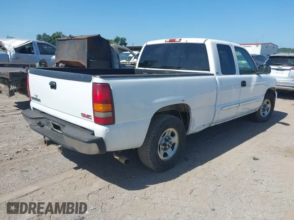 ✅ 2003 GMC Sierra 1500 SLE • VIN: 2GTEC19V231399732 • Lot: 42850244. Wystawiony na IAAI z przebiegiem 256 103 mil. Bezpłatny archiwum sprzedaży aukcyjnych z USA i szczegółowy raport historii pojazdu na DreamBid. Zdjęcie 4.