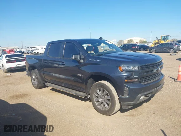 ✅ 2021 Chevrolet Silverado 1500 RST • VIN: 1GCPWDED8MZ309751 • Lot: 43583548. Listed on IAAI with 86,901 mi. Free auction sales archive from the USA and detailed vehicle history report at DreamBid. Image 1.