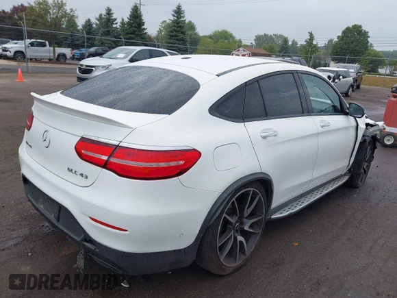✅ 2019 Mercedes-Benz GLC 43 AMG • VIN: WDC0J6EB8KF504980 • Lot: 43265786. Wystawiony na IAAI z przebiegiem 24 477 mil. Bezpłatny archiwum sprzedaży aukcyjnych z USA i szczegółowy raport historii pojazdu na DreamBid. Zdjęcie 4.
