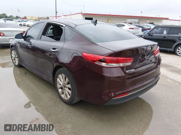 ✅ 2016 Kia Optima LX • VIN: 5XXGT4L33GG008296 • Лот: 44927102. Опубліковано раніше на IAAI з пробігом 180 903 миль. Безкоштовний доступ до архіву аукціонних продажів зі США та докладний звіт про історію автомобіля на DreamBid. Зображення 3.