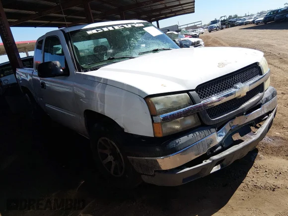 ✅ 2004 Chevrolet Silverado 1500 Work Truck • VIN: 1GCEC19X64Z267129 • Lot: 44566298. Listed on IAAI with 239,273 mi. Free auction sales archive from the USA and detailed vehicle history report at DreamBid. Image 1.