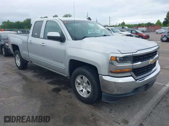 ✅ 2019 Chevrolet Silverado 1500 LT • VIN: 2GCRCPEC0K1140339 • Lot: 45454182. Listed on IAAI with 159,557 mi. Free auction sales archive from the USA and detailed vehicle history report at DreamBid. Image 1.