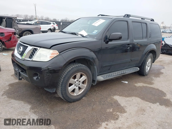 ✅ 2012 Nissan Pathfinder SV • VIN: 5N1AR1NN2CC633134 • Lot: 41486286. Wystawiony na IAAI z przebiegiem 156 634 mil. Bezpłatny archiwum sprzedaży aukcyjnych z USA i szczegółowy raport historii pojazdu na DreamBid. Zdjęcie 2.