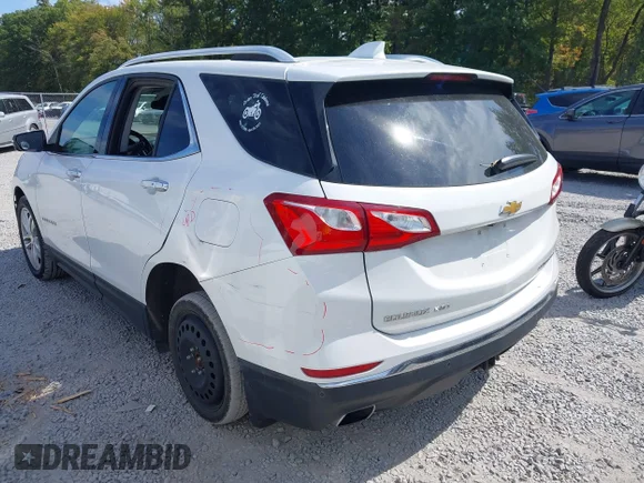 ✅ 2019 Chevrolet Equinox Premier • VIN: 3GNAXYEX1KS657333 • Lot: 43218735. Wystawiony na IAAI z przebiegiem 150 704 mil. Bezpłatny archiwum sprzedaży aukcyjnych z USA i szczegółowy raport historii pojazdu na DreamBid. Zdjęcie 3.