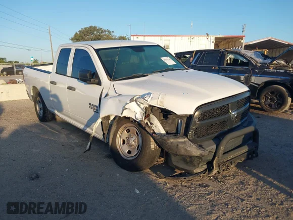 ✅ 2019 Ram 1500 Tradesman • VIN: 1C6RR6FG3KS610381 • Lot: 45145748. Listed on IAAI with 79,001 mi. Free auction sales archive from the USA and detailed vehicle history report at DreamBid. Image 1.