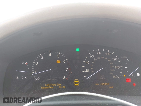 ✅ 2005 Lexus LS 430 • VIN: JTHBN36F155021097 • Lot: 44135734. Listed on IAAI with 132,354 mi. Free auction sales archive from the USA and detailed vehicle history report at DreamBid. Image 7.