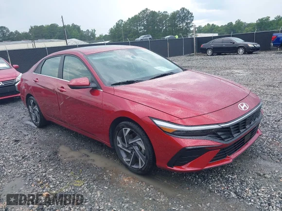 ✅ 2025 Hyundai Elantra SEL Convenience • VIN: KMHLS4DG9SU884291 • Lot: 45327859. Wystawiony na IAAI z przebiegiem 42 683 mil. Bezpłatny archiwum sprzedaży aukcyjnych z USA i szczegółowy raport historii pojazdu na DreamBid. Zdjęcie 1.