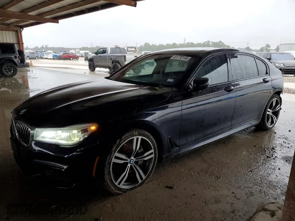 ✅ 2017 BMW 7 Series 750i • VIN: WBA7F0C32HGM21589 • Lot: 51770146. Listed on Copart with 127,451 mi. Free auction sales archive from the USA and detailed vehicle history report at DreamBid. Image 1.
