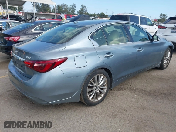 ✅ 2018 Infiniti Q50 Sport • VIN: JN1EV7AP4JM362454 • Lot: 44959550. Wystawiony na IAAI z przebiegiem 40 776 mil. Bezpłatny archiwum sprzedaży aukcyjnych z USA i szczegółowy raport historii pojazdu na DreamBid. Zdjęcie 4.