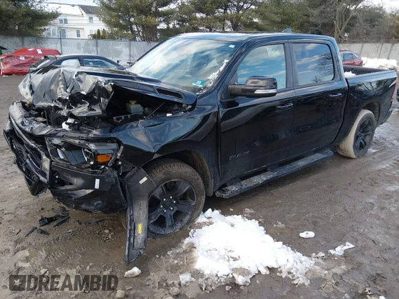 ✅ 2020 Ram 1500 Lone Star • VIN: 1C6SRFFT0LN407849 • Lot: 44477319. Listed on IAAI with 66,268 mi. Free auction sales archive from the USA and detailed vehicle history report at DreamBid. Image 2.
