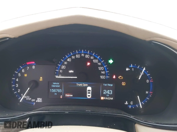 ✅ 2016 Cadillac CTS Luxury Collection RWD • VIN: 1G6AR5SX3G0107770 • Lot: 44057548. Wystawiony na IAAI z przebiegiem 156 765 mil. Bezpłatny archiwum sprzedaży aukcyjnych z USA i szczegółowy raport historii pojazdu na DreamBid. Zdjęcie 7.