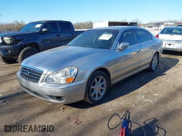✅ 2005 Infiniti Q45 • VIN: JNKBF01A55M100222 • Лот: 44194006. Опубліковано раніше на IAAI з пробігом 101 557 миль. Безкоштовний доступ до архіву аукціонних продажів зі США та докладний звіт про історію автомобіля на DreamBid. Зображення 2.