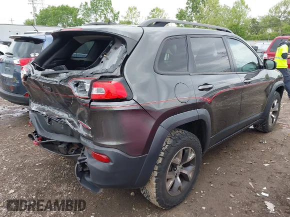 ✅ 2014 Jeep Cherokee Trailhawk • VIN: 1C4PJMBS0EW184880 • Лот: 44985613. Опубліковано раніше на IAAI з пробігом 109 183 миль. Безкоштовний доступ до архіву аукціонних продажів зі США та докладний звіт про історію автомобіля на DreamBid. Зображення 4.