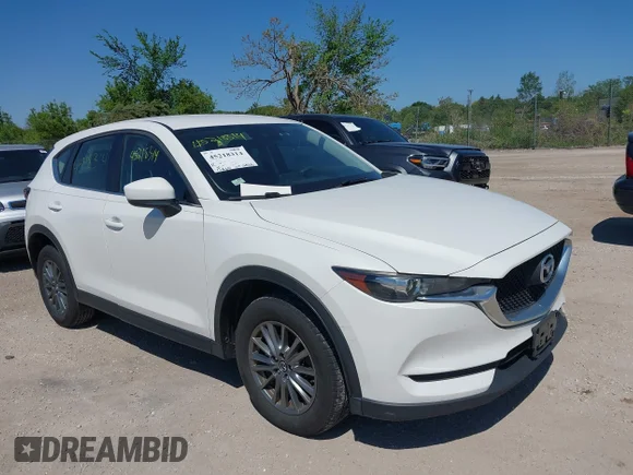 ✅ 2017 Mazda CX-5 Sport • VIN: JM3KFBBL9H0109408 • Lot: 45218314. Wystawiony na IAAI z przebiegiem 156 681 mil. Bezpłatny archiwum sprzedaży aukcyjnych z USA i szczegółowy raport historii pojazdu na DreamBid. Zdjęcie 1.