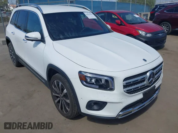 ✅ 2022 Mercedes-Benz GLB 250 • VIN: W1N4M4GB5NW206044 • Lot: 44967036. Wystawiony na IAAI z przebiegiem 40 676 mil. Bezpłatny archiwum sprzedaży aukcyjnych z USA i szczegółowy raport historii pojazdu na DreamBid. Zdjęcie 1.