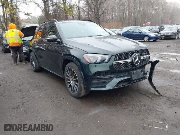 ✅ 2023 Mercedes-Benz GLE 350 • VIN: 4JGFB4KB2PA948281 • Lot: 44497067. Listed on IAAI with 57,986 mi. Free auction sales archive from the USA and detailed vehicle history report at DreamBid. Image 1.