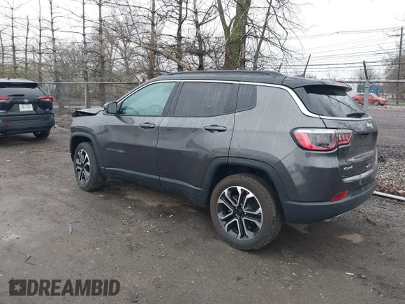 ✅ 2023 Jeep Compass Limited • VIN: 3C4NJDCN9PT574823 • Лот: 44749975. Опубліковано раніше на IAAI з пробігом 20 055 миль. Безкоштовний доступ до архіву аукціонних продажів зі США та докладний звіт про історію автомобіля на DreamBid. Зображення 3.