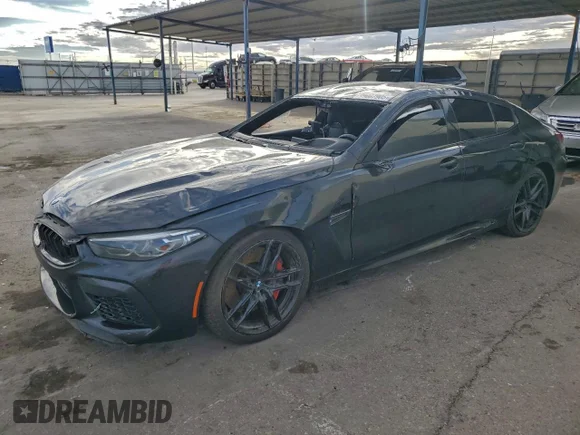 ✅ 2022 BMW M8 Competition • VIN: WBSGV0C02NCG90430 • Лот: 99007905. Опубліковано раніше на Copart з пробігом 53 293 миль. Безкоштовний доступ до архіву аукціонних продажів зі США та докладний звіт про історію автомобіля на DreamBid. Зображення 1.