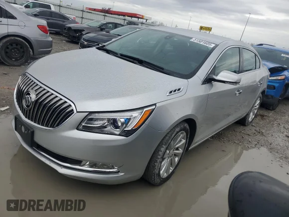 ✅ 2015 Buick LaCrosse Leather • VIN: 1G4GB5G30FF232363 • Лот: 51501605. Опубликован ранее на Copart с пробегом 169 767 миль. Бесплатный доступ к архиву аукционных продаж из США и подробный отчёт об истории автомобиля на DreamBid. Изображение 1.