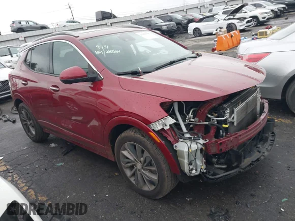 ✅ 2021 Buick Encore GX Essence • VIN: KL4MMFSL3MB036706 • Лот: 43854185. Опубликован ранее на IAAI с пробегом 100 654 миль. Бесплатный доступ к архиву аукционных продаж из США и подробный отчёт об истории автомобиля на DreamBid. Изображение 1.
