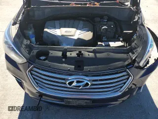 2017 Hyundai Santa Fe SE with VIN KM8SMDHF0HU193943, listed as a Copart auction lot 87396505 with 147,284 mi miles and Salvage title. Bid and sale history available at DreamBid. Image 14.