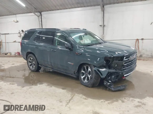 ✅ 2026 GMC Yukon AT4 • VIN: 1GKS2CKL3TR233144 • Lot: 44439240. Listed on IAAI with 774 mi. Free auction sales archive from the USA and detailed vehicle history report at DreamBid. Image 1.