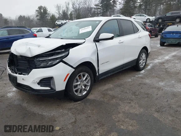 ✅ 2022 Chevrolet Equinox LT • VIN: 3GNAXUEV5NL293990 • Lot: 43986915. Wystawiony na IAAI z przebiegiem 48 300 mil. Bezpłatny archiwum sprzedaży aukcyjnych z USA i szczegółowy raport historii pojazdu na DreamBid. Zdjęcie 2.