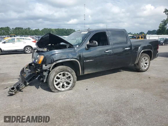 ✅ 2008 GMC Sierra Denali • VIN: 2GTEK638481224585 • Lot: 65885245. Listed on Copart with Not provided. Free auction sales archive from the USA and detailed vehicle history report at DreamBid. Image 1.