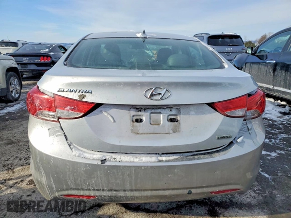 ✅ 2012 Hyundai Elantra GLS • VIN: 5NPDH4AE9CH095323 • Lot: 74203575. Wystawiony na Copart z przebiegiem 164 348 mil. Bezpłatny archiwum sprzedaży aukcyjnych z USA i szczegółowy raport historii pojazdu na DreamBid. Zdjęcie 6.