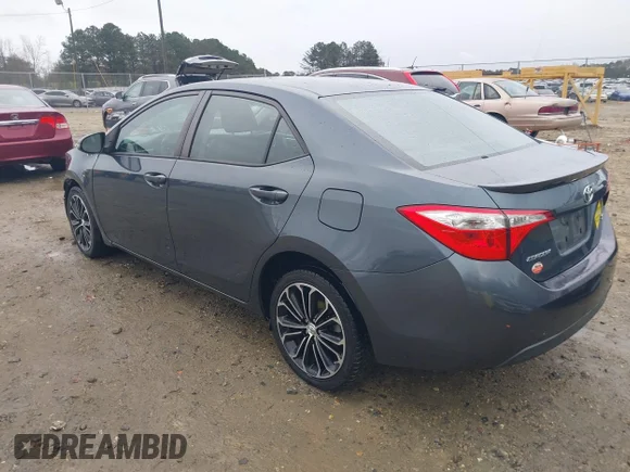 ✅ 2015 Toyota Corolla LE • VIN: 2T1BURHE9FC459608 • Lot: 43791150. Listed on IAAI with 214,740 mi. Free auction sales archive from the USA and detailed vehicle history report at DreamBid. Image 3.