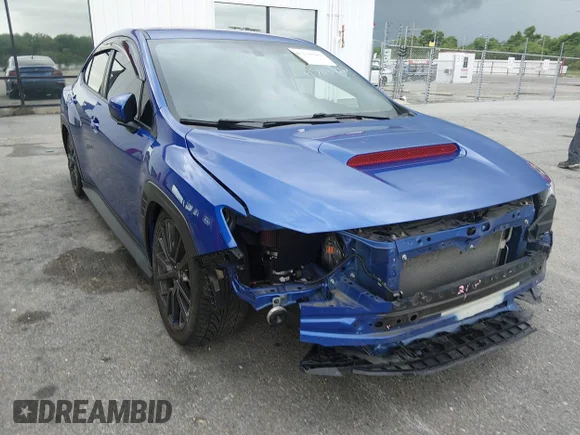 ✅ 2022 Subaru WRX Premium • VIN: JF1VBAF67N9005027 • Lot: 45118580. Listed on IAAI with Not provided. Free auction sales archive from the USA and detailed vehicle history report at DreamBid. Image 1.